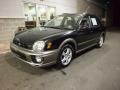 2002 Midnight Black Pearl Subaru Impreza Outback Sport Wagon  photo #5