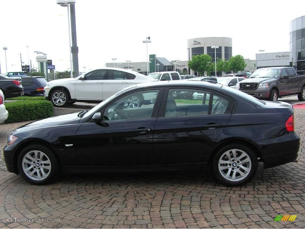 2007 3 Series 328i Sedan - Monaco Blue Metallic / Grey photo #10