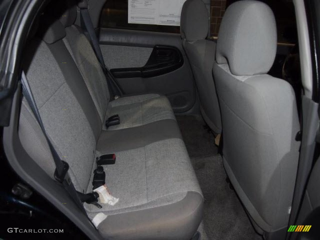 2002 Impreza Outback Sport Wagon - Midnight Black Pearl / Gray photo #10