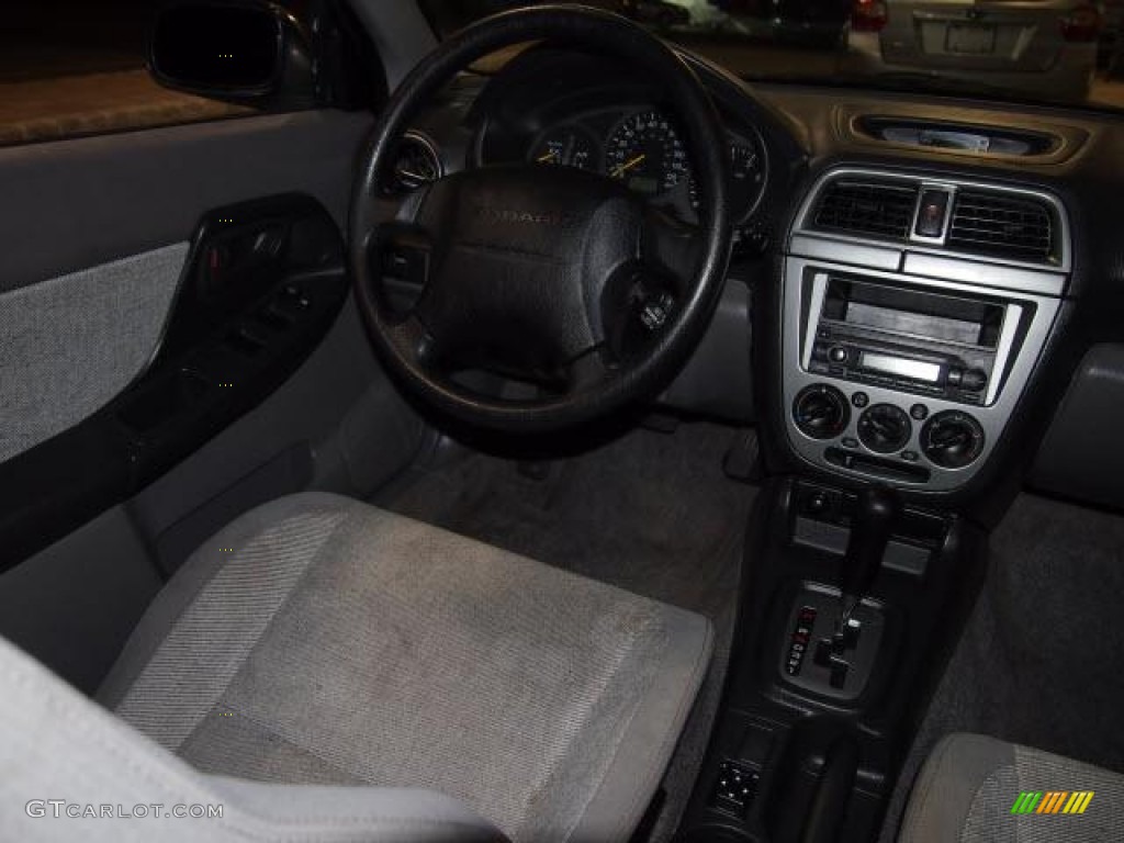 2002 Impreza Outback Sport Wagon - Midnight Black Pearl / Gray photo #11