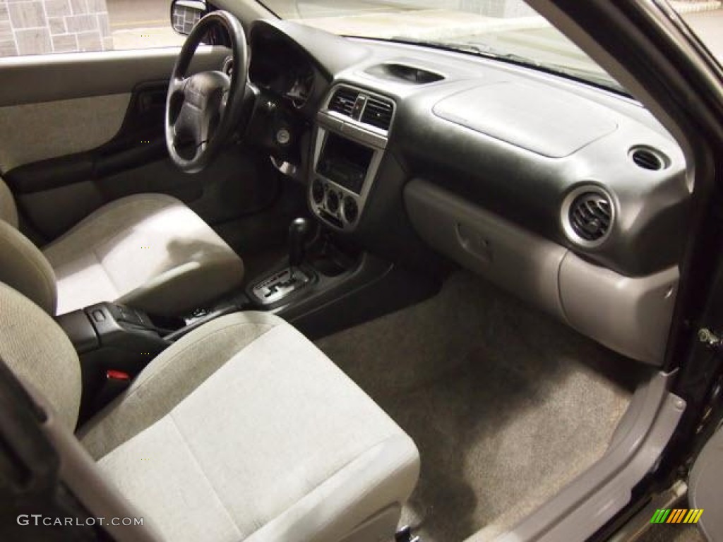 2002 Impreza Outback Sport Wagon - Midnight Black Pearl / Gray photo #13