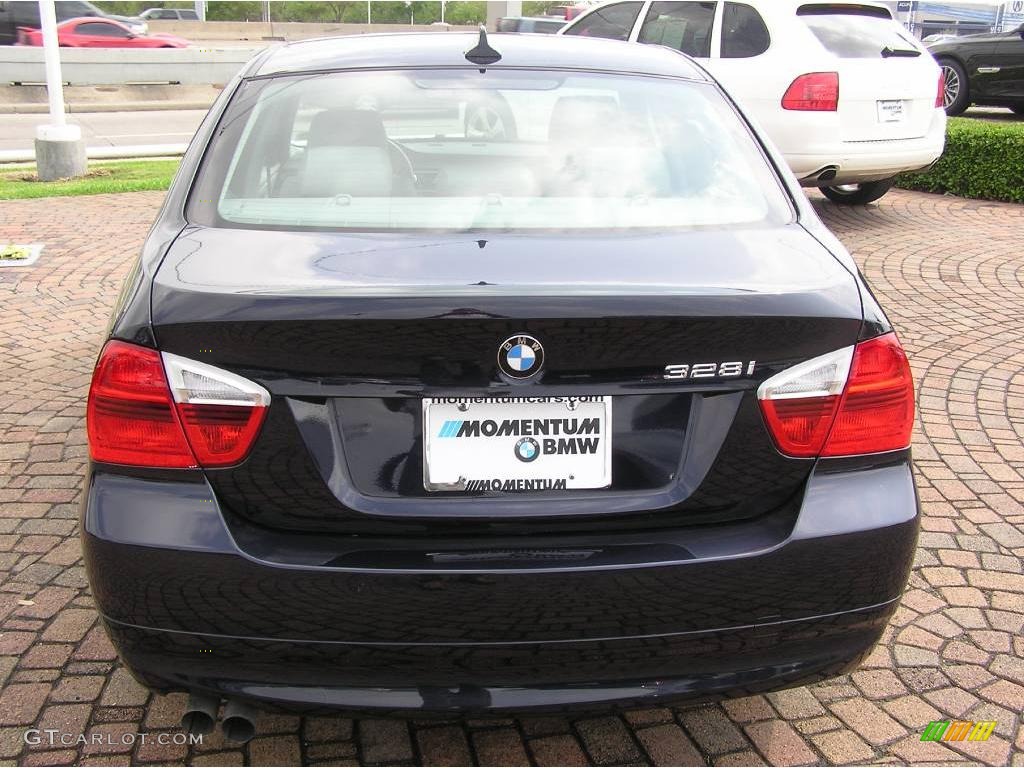 2007 3 Series 328i Sedan - Monaco Blue Metallic / Grey photo #12