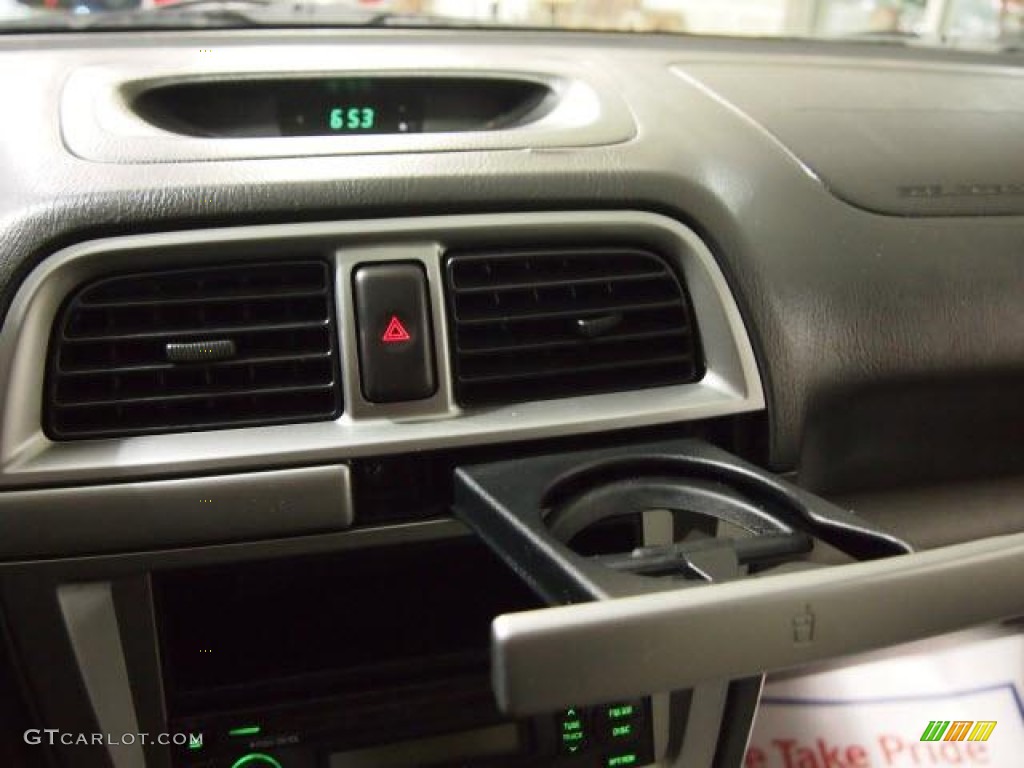 2002 Impreza Outback Sport Wagon - Midnight Black Pearl / Gray photo #31