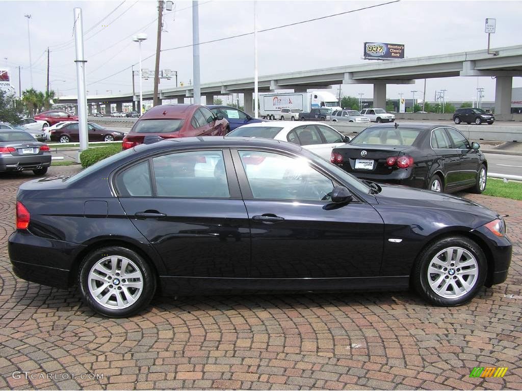 2007 3 Series 328i Sedan - Monaco Blue Metallic / Grey photo #14