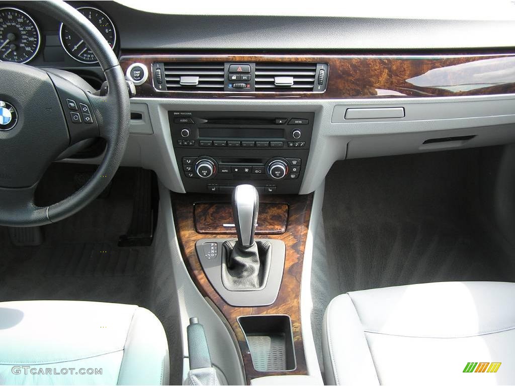2007 3 Series 328i Sedan - Monaco Blue Metallic / Grey photo #20