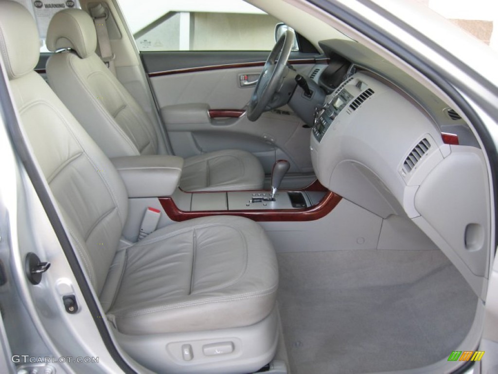 Gray Interior 2007 Hyundai Azera Limited Photo #62048520