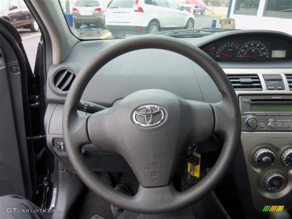 2012 Toyota Yaris Sedan Steering Wheel Photos