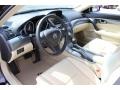 Parchment 2009 Acura TL 3.5 Interior Color