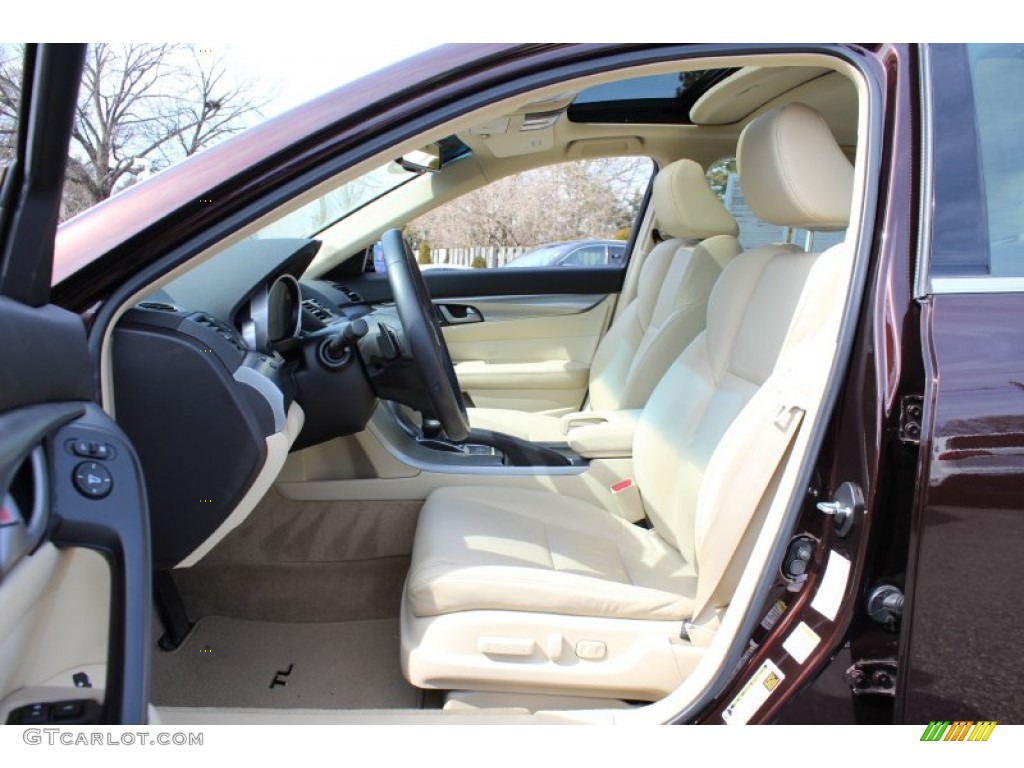 Parchment Interior 2009 Acura TL 3.5 Photo #62049720