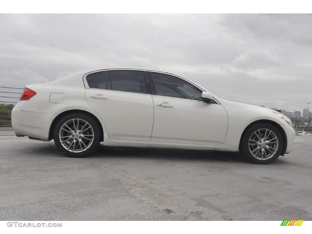 Ivory Pearl 2007 Infiniti G 35 Sedan Exterior Photo #62050575