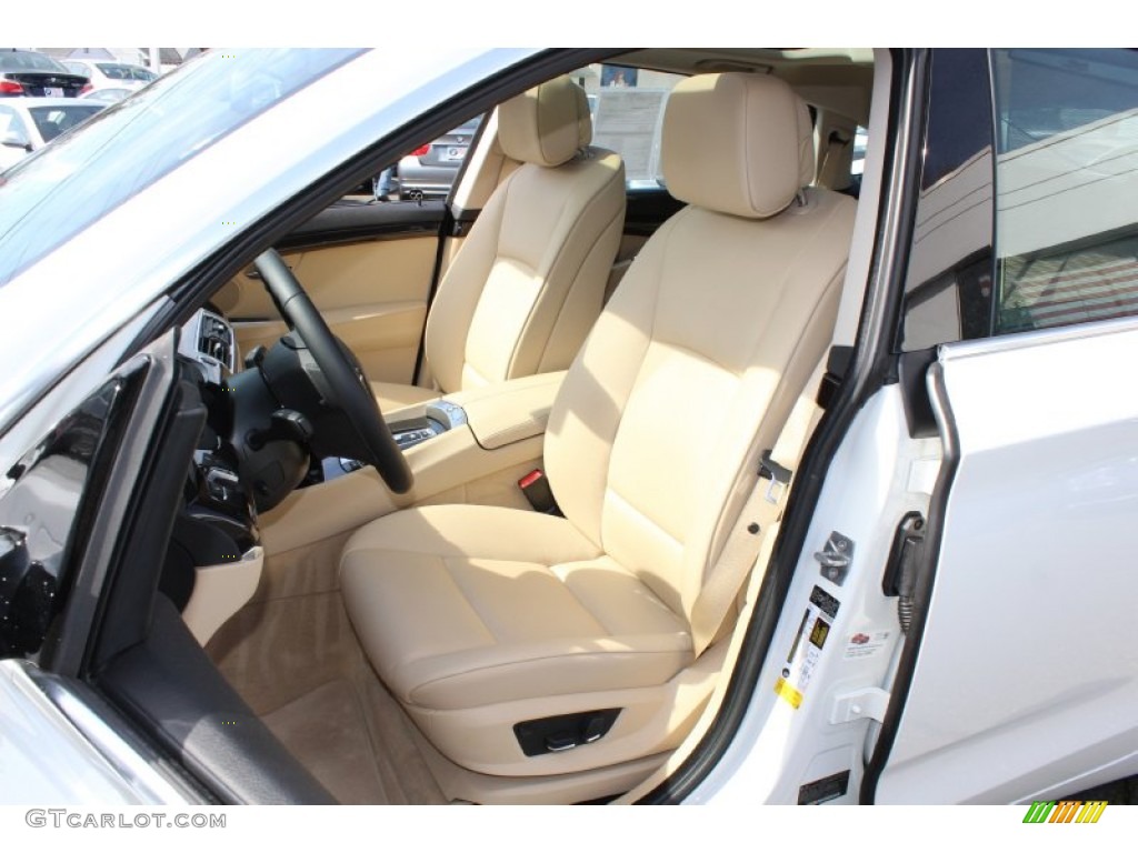 Venetian Beige Interior 2011 BMW 5 Series 535i Gran Turismo Photo #62050944