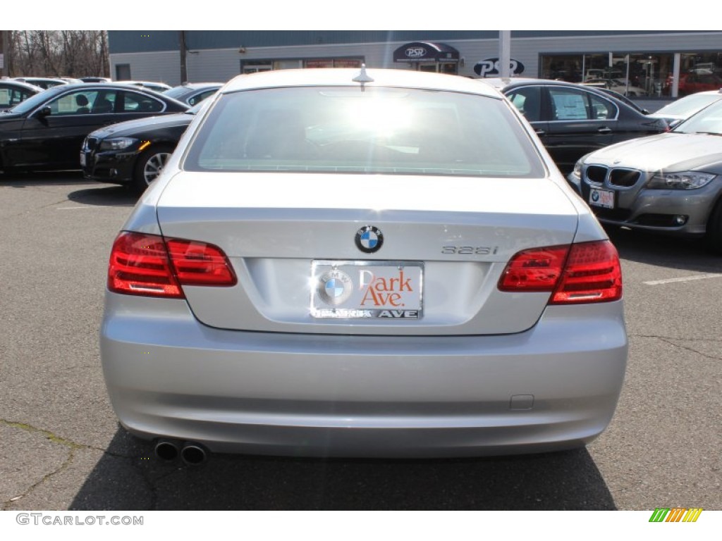 2011 3 Series 328i xDrive Coupe - Titanium Silver Metallic / Black photo #6