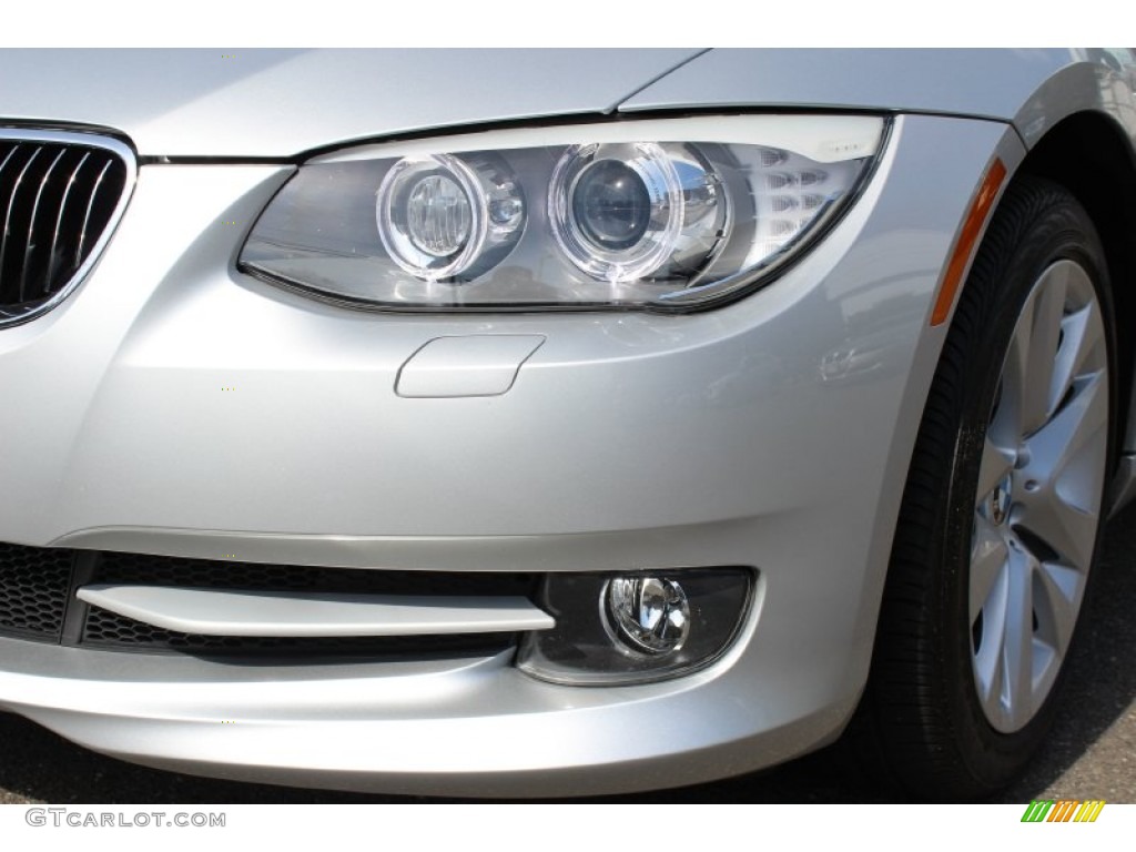 2011 3 Series 328i xDrive Coupe - Titanium Silver Metallic / Black photo #28