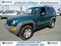 2004 Timberline Green Pearl Jeep Liberty Sport 4x4 #62036562