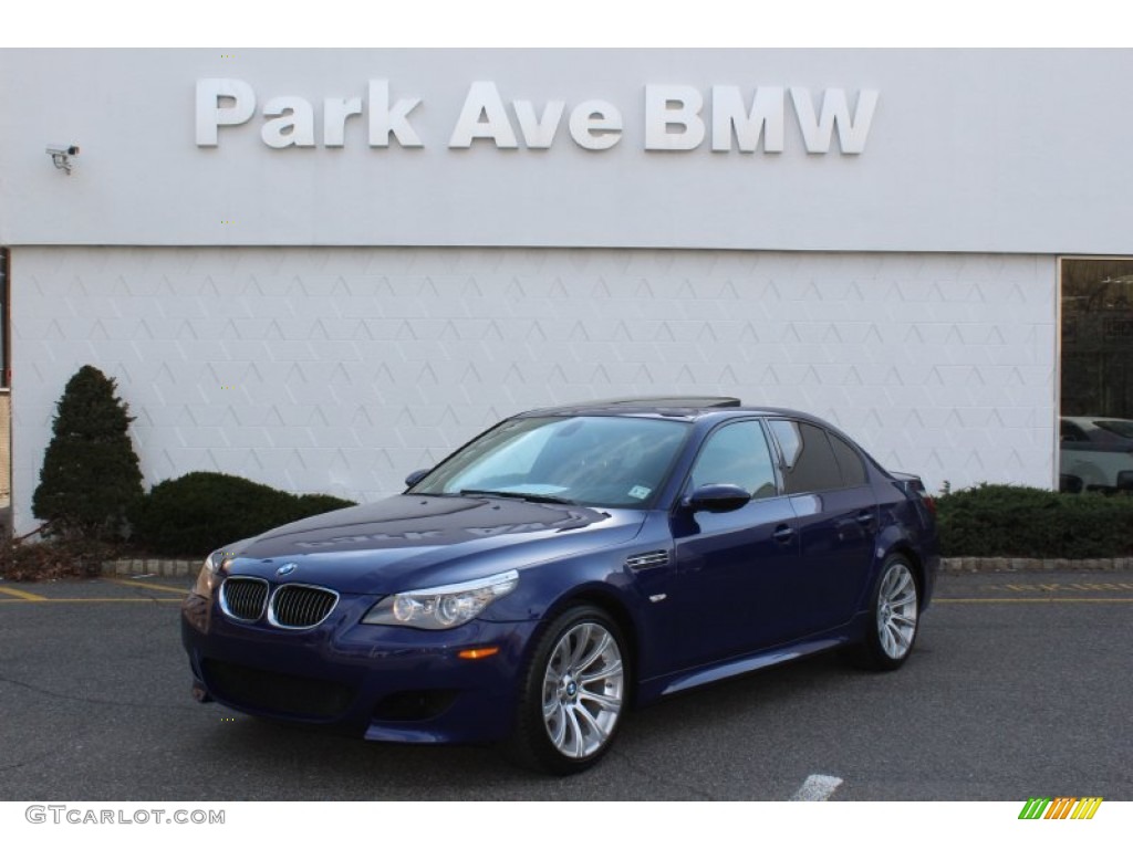 2008 M5 Sedan - Interlagos Blue Metallic / Black photo #1