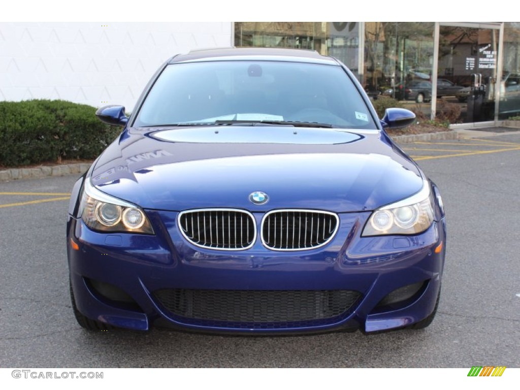 2008 M5 Sedan - Interlagos Blue Metallic / Black photo #2