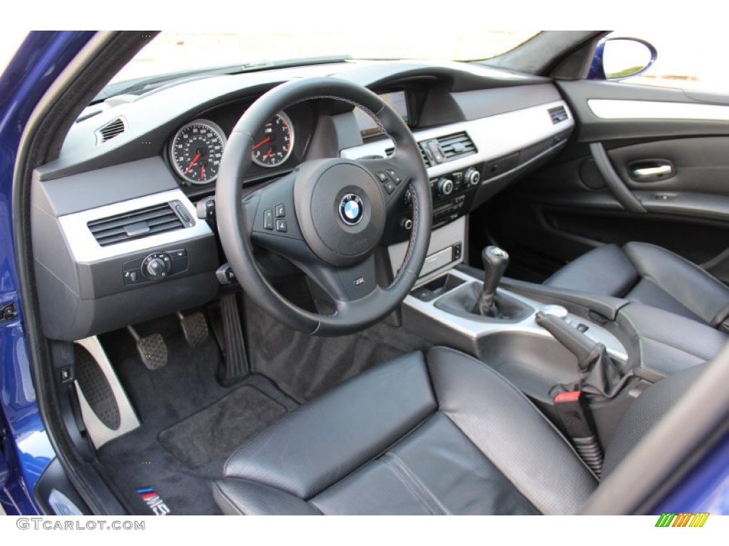 Black Interior 2008 BMW M5 Sedan Photo #62053791