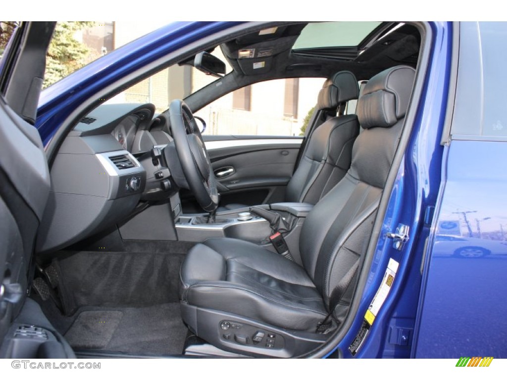 Black Interior 2008 BMW M5 Sedan Photo #62053800