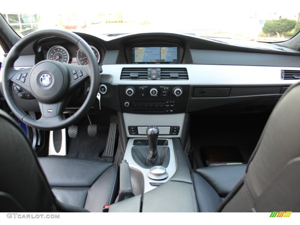 2008 BMW M5 Sedan Black Dashboard Photo #62053818
