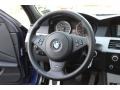 2008 BMW M5 Black Interior Steering Wheel Photo