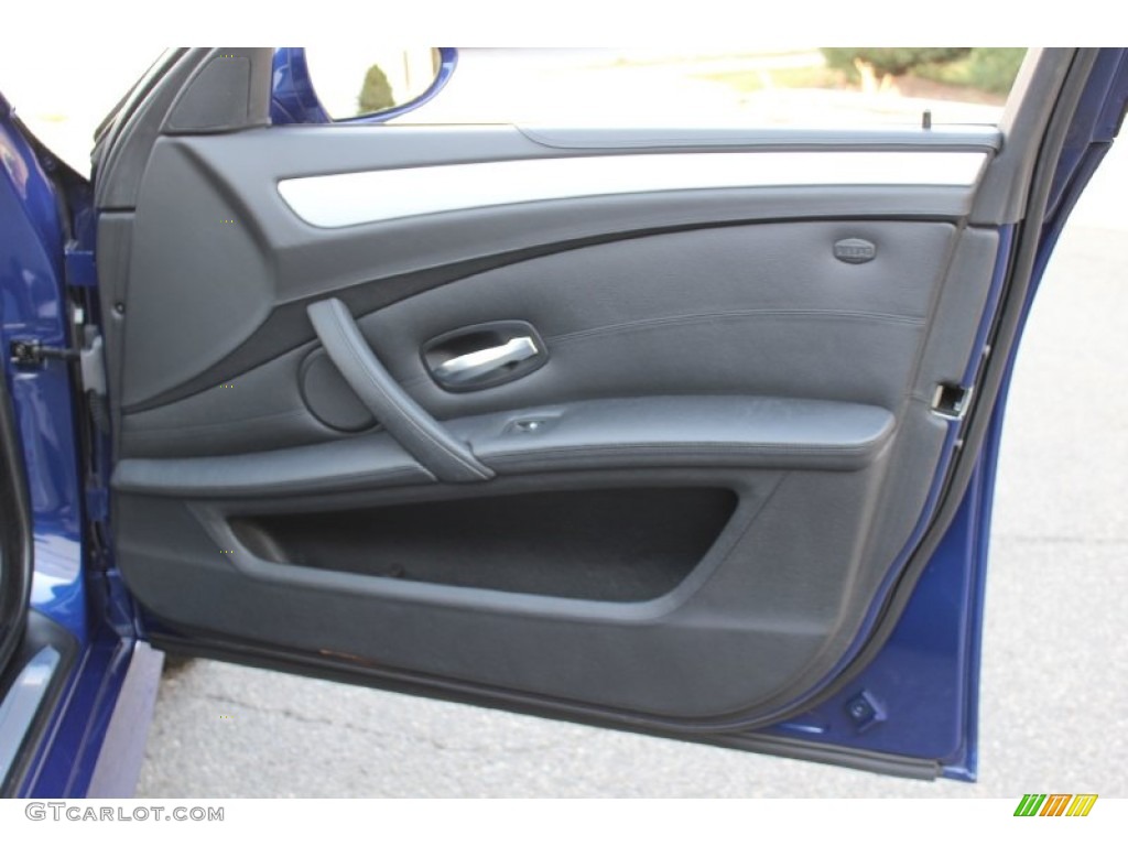 2008 M5 Sedan - Interlagos Blue Metallic / Black photo #25