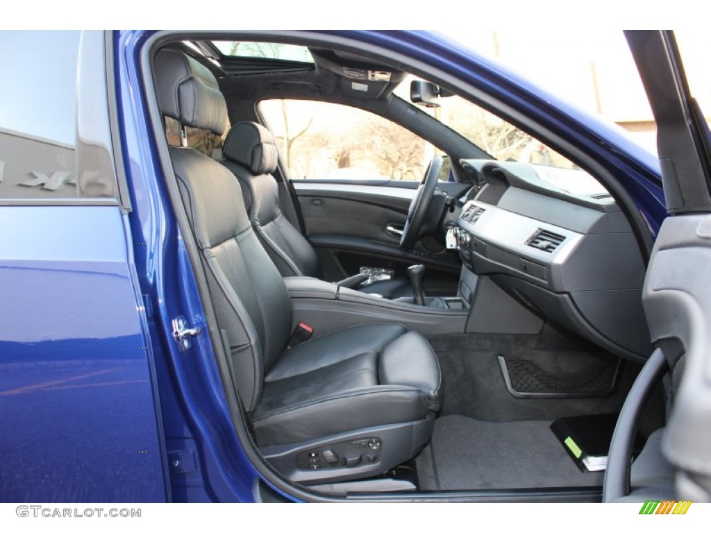 2008 M5 Sedan - Interlagos Blue Metallic / Black photo #27