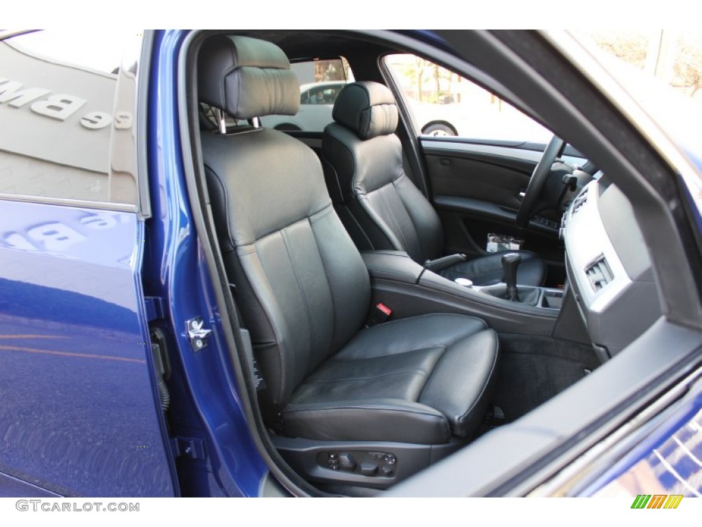 2008 M5 Sedan - Interlagos Blue Metallic / Black photo #28