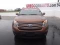 2012 Golden Bronze Metallic Ford Explorer Limited  photo #2