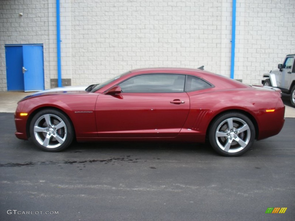 2010 Camaro SS Coupe - Red Jewel Tintcoat / Black photo #2