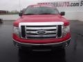 2011 Vermillion Red Ford F150 XLT SuperCab  photo #2