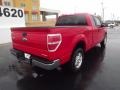 2011 Vermillion Red Ford F150 XLT SuperCab  photo #7