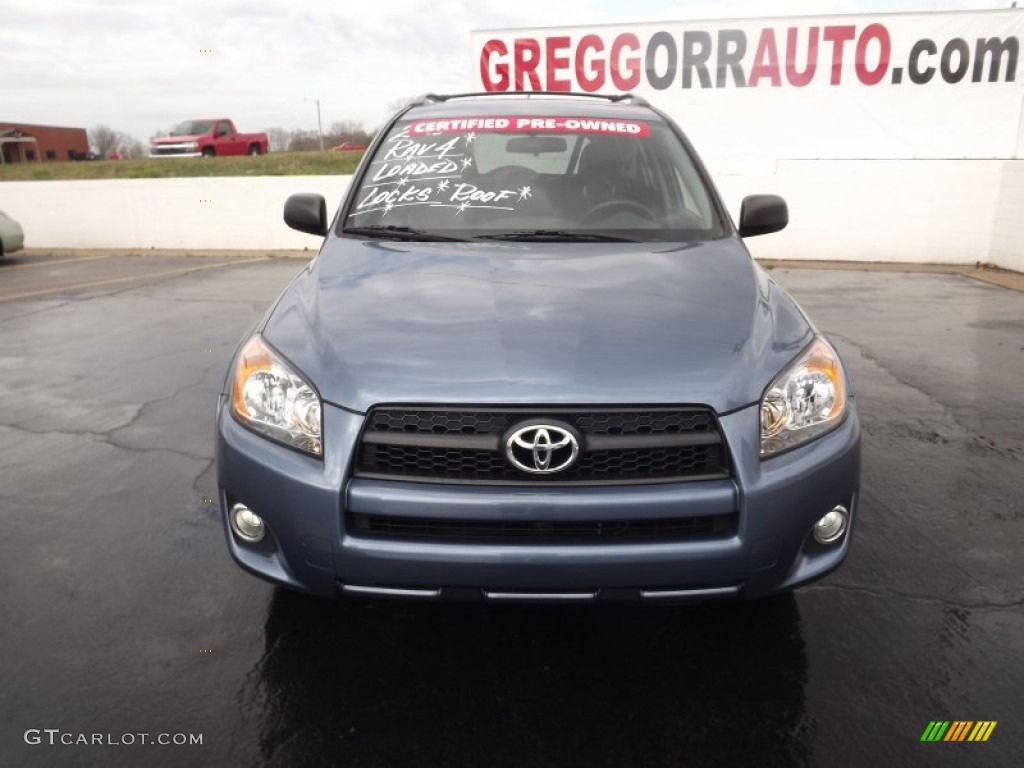 2010 RAV4 Sport - Pacific Blue Metallic / Dark Charcoal photo #2