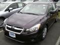 Deep Cherry Red Pearl 2012 Subaru Impreza 2.0i 5 Door