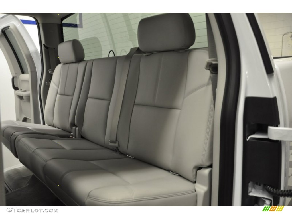 2012 Chevrolet Silverado 3500HD LT Extended Cab 4x4 Rear Seat Photo #62058318