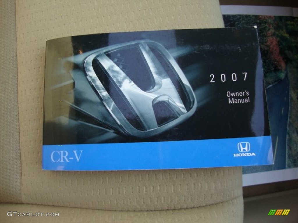 2007 CR-V EX 4WD - Borrego Beige Metallic / Ivory photo #27