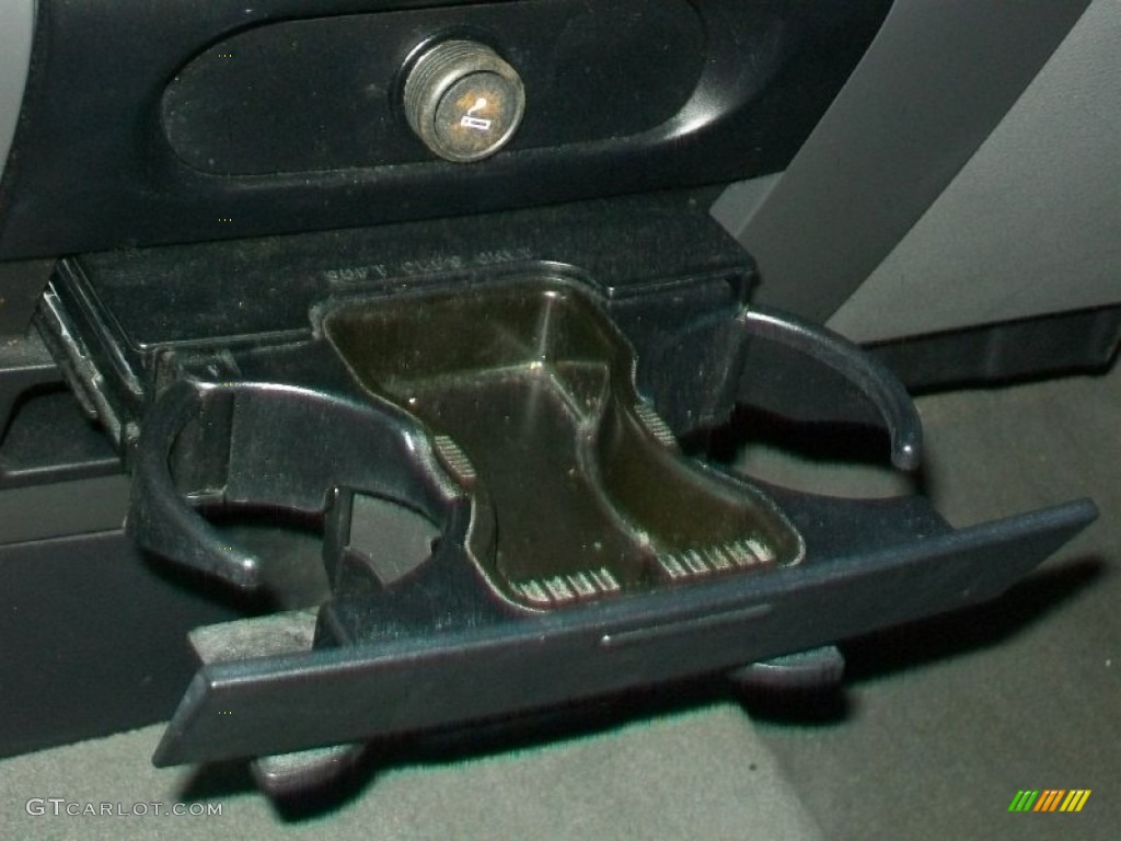 2004 F150 STX SuperCab - Dark Shadow Grey Metallic / Medium/Dark Flint photo #18