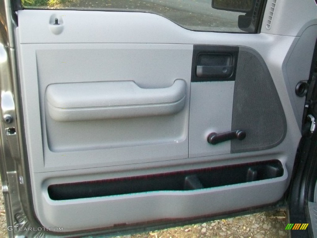 2004 F150 STX SuperCab - Dark Shadow Grey Metallic / Medium/Dark Flint photo #21