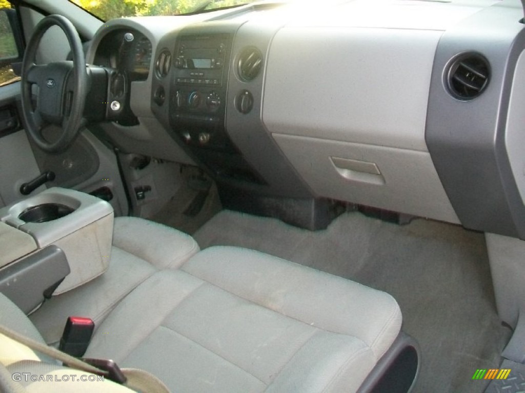 2004 F150 STX SuperCab - Dark Shadow Grey Metallic / Medium/Dark Flint photo #22