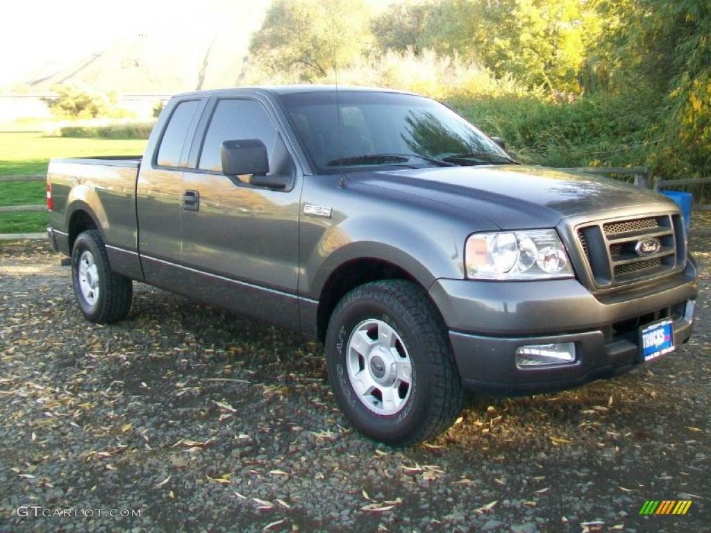 Dark Shadow Grey Metallic 2004 Ford F150 STX SuperCab Exterior Photo #62059539