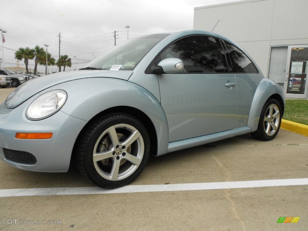 2009 New Beetle 2.5 Coupe - Heaven Blue Metallic / Black photo #3