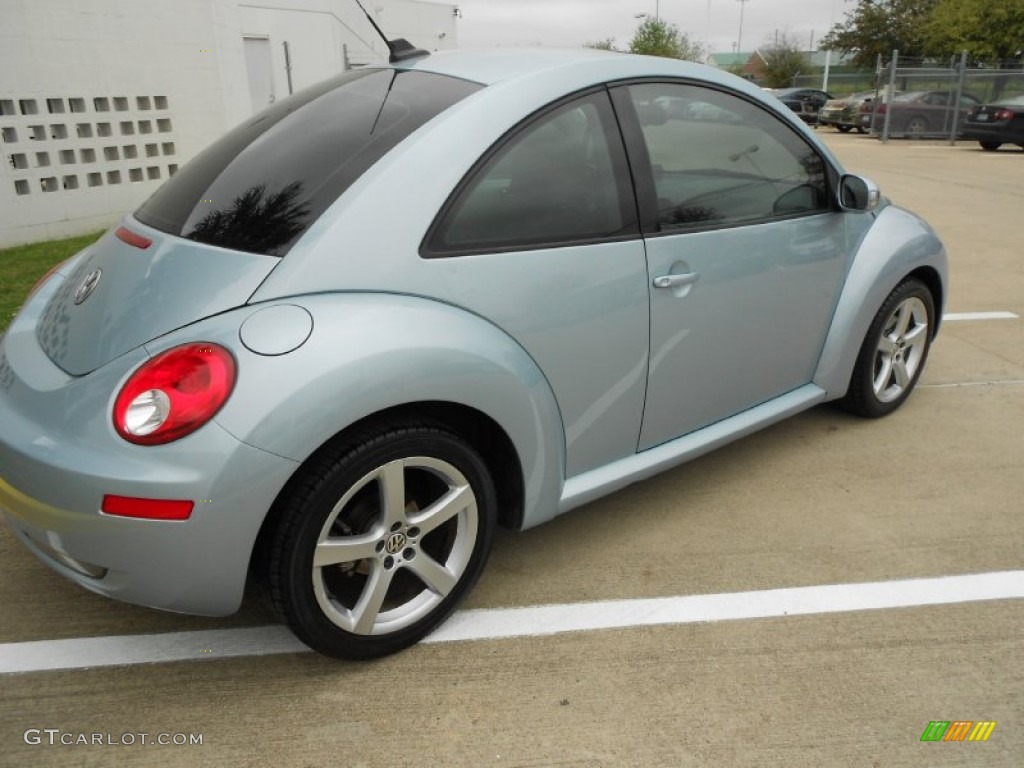 2009 New Beetle 2.5 Coupe - Heaven Blue Metallic / Black photo #7