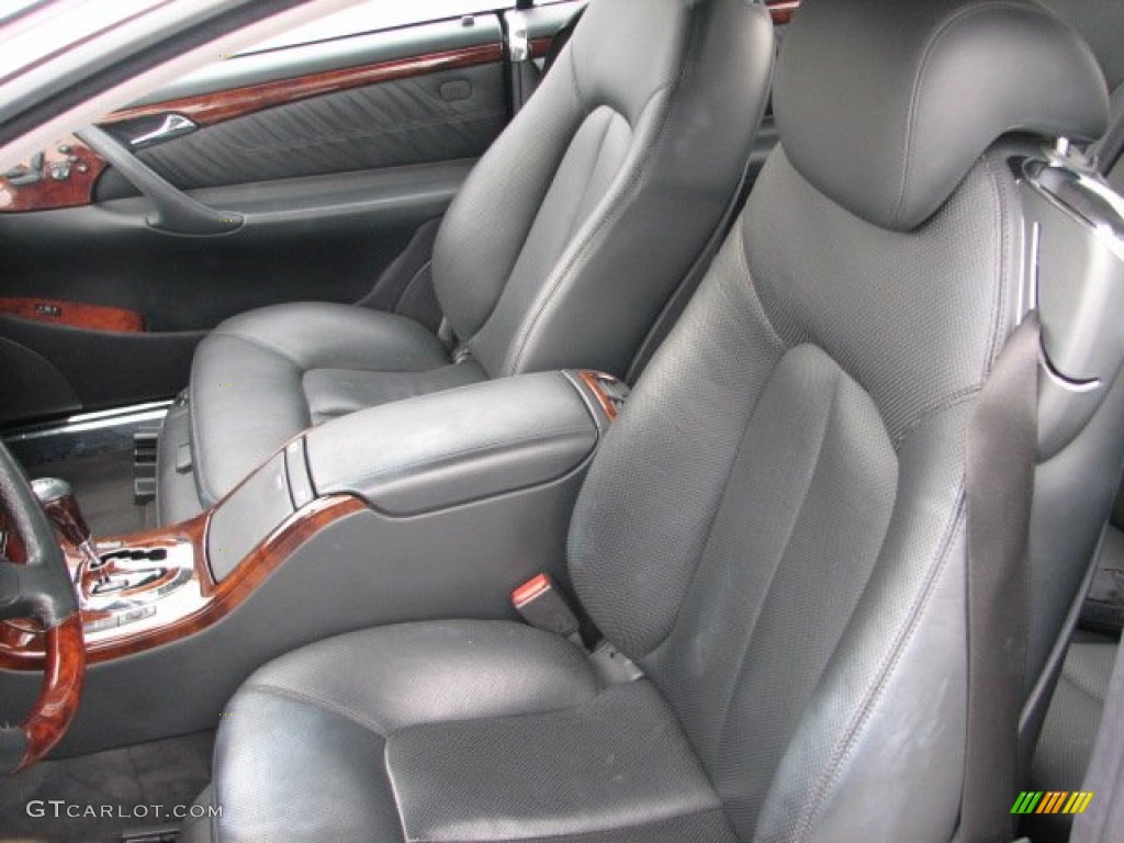 Charcoal Interior 2005 Mercedes-Benz CL 600 Photo #62060211