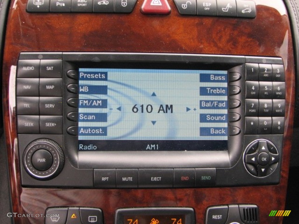 2005 Mercedes-Benz CL 600 Controls Photo #62060238