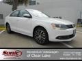 2012 Candy White Volkswagen Jetta SEL Sedan  photo #1