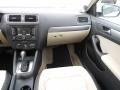 2012 Volkswagen Jetta 2 Tone Cornsilk/Black Interior Dashboard Photo