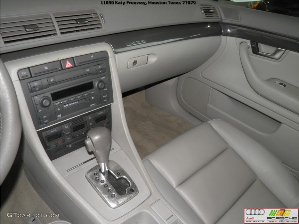 2003 A4 1.8T quattro Sedan - Polar White / Platinum photo #9