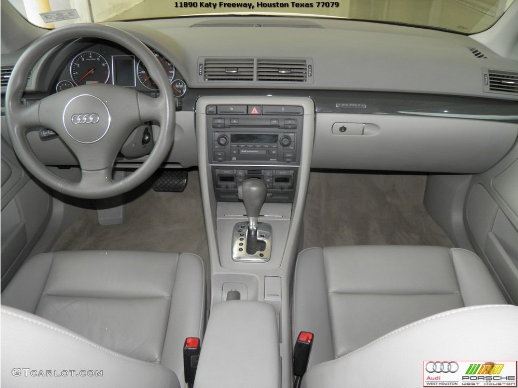 2003 A4 1.8T quattro Sedan - Polar White / Platinum photo #14