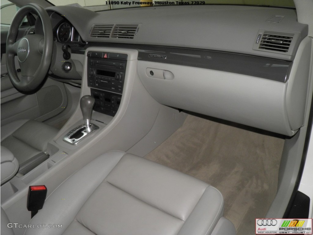 2003 A4 1.8T quattro Sedan - Polar White / Platinum photo #23