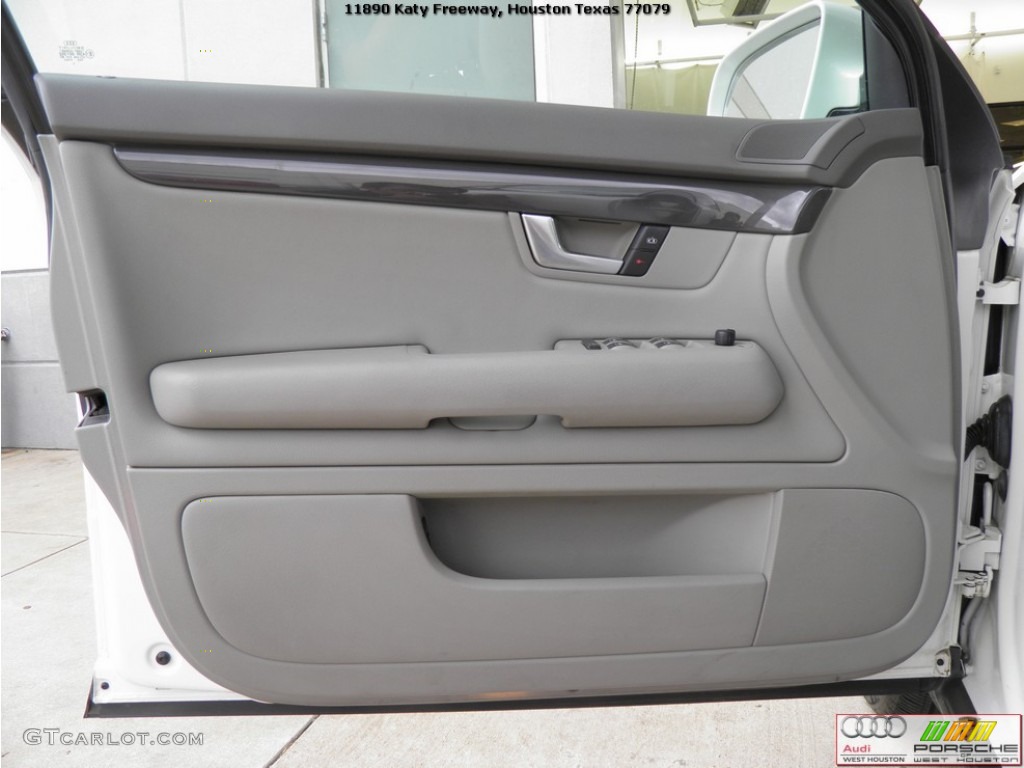 2003 A4 1.8T quattro Sedan - Polar White / Platinum photo #25