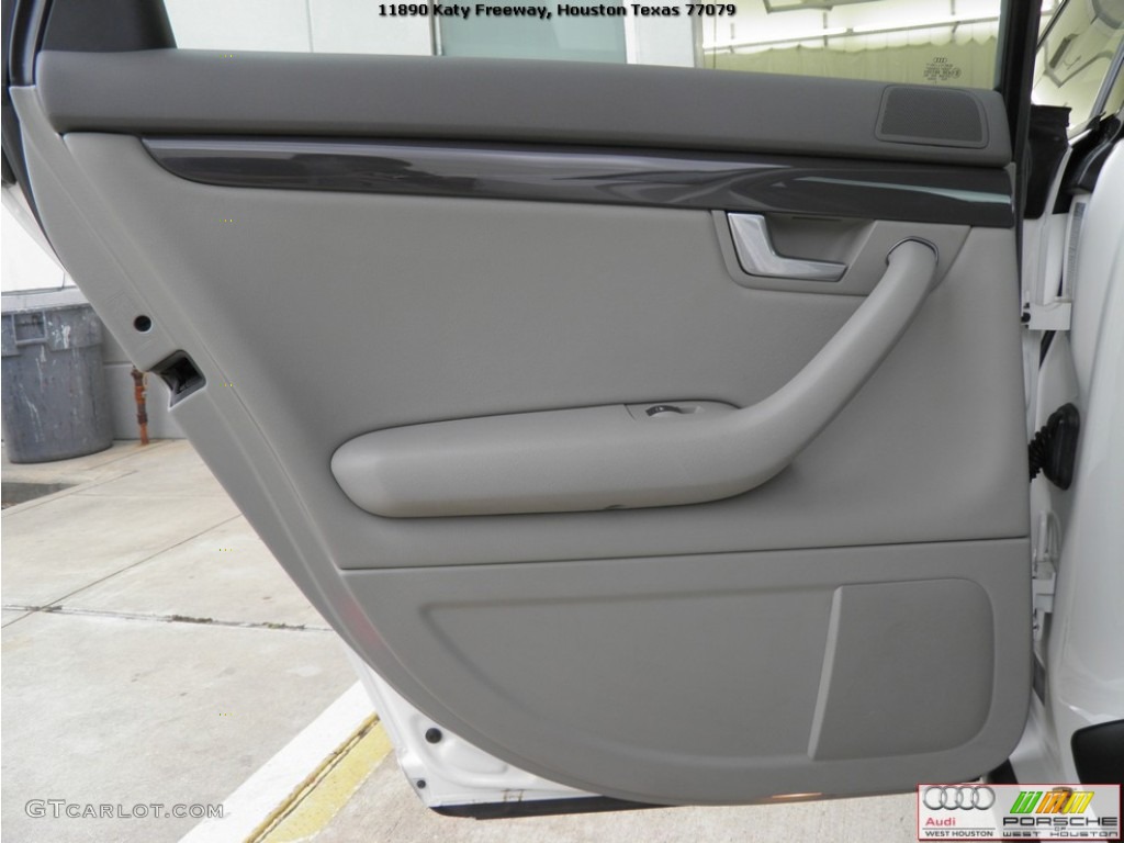 2003 A4 1.8T quattro Sedan - Polar White / Platinum photo #26